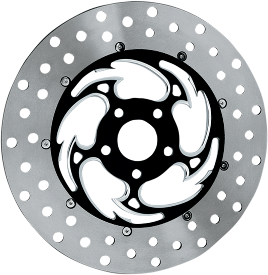 RC Components Savage Front Left 13" Floating Brake Rotor 2000-23 Harley Touring