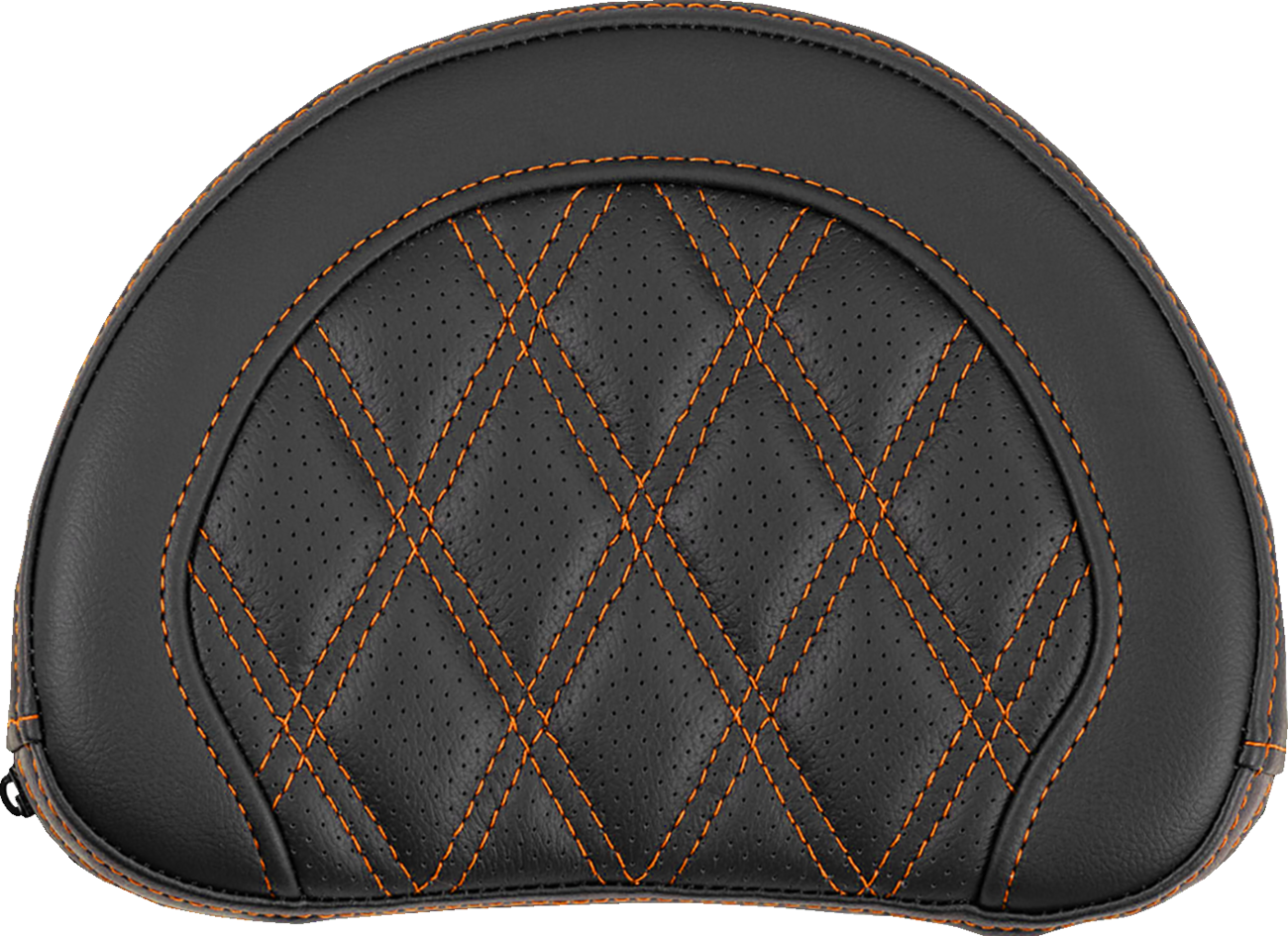 Saddlemen Contour Orange Lattice Sissy Bar Passenger Backrest Pad for Harley