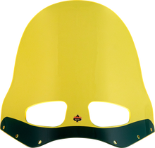Klock Werks 15" Flare Yellow Ice Road Warrior Fairing Motorcycle Windshield