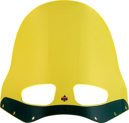 Klock Werks 15" Flare Yellow Ice Road Warrior Fairing Motorcycle Windshield