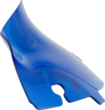 Klock Werks Kolor Flare 4" Blue Windshield fits 2014-2023 Harley Touring FLHT