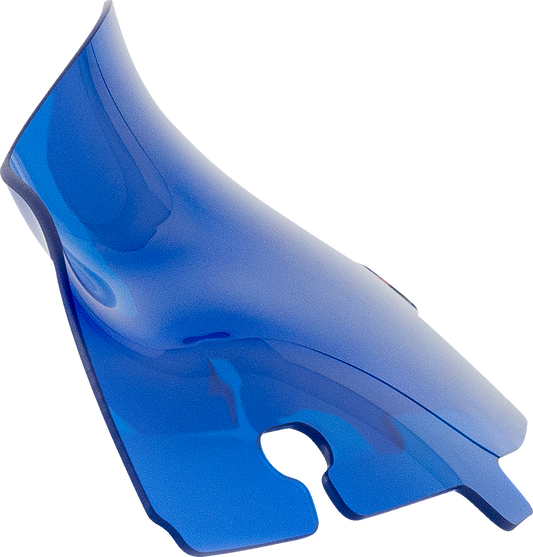 Klock Werks Kolor Flare 4" Blue Windshield fits 2014-2023 Harley Touring FLHT