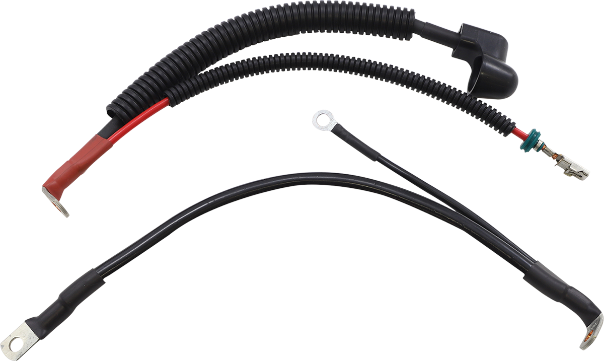 Drag Specialties High Performance Battery Cable Set for 2017-2024 Harley Touring