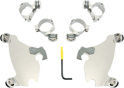 Memphis Shades Gauntlet Fairing & Polished Mount Kit 1986-2019 Harley Sportster