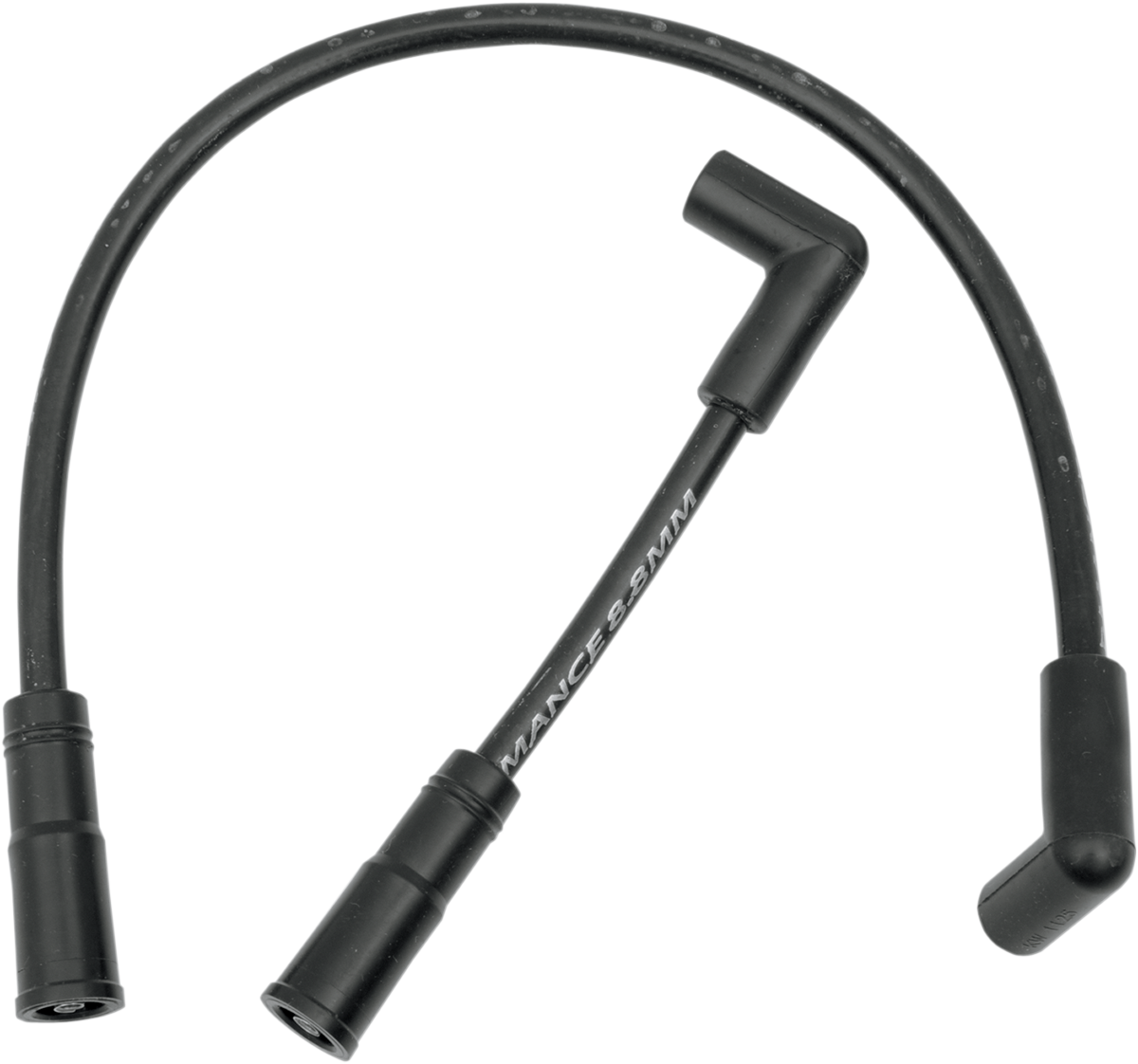 Drag Specialties 8.8mm Black Spark Plug Wire Set for 1999-2017 Harley Dyna FXD