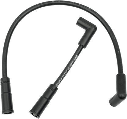 Drag Specialties 8.8mm Black Spark Plug Wire Set for 1999-2017 Harley Dyna FXD