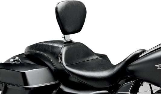 Le Pera Outcast Smooth Seat & Backrest fits 2008-2024 Harley Touring LK-987BR