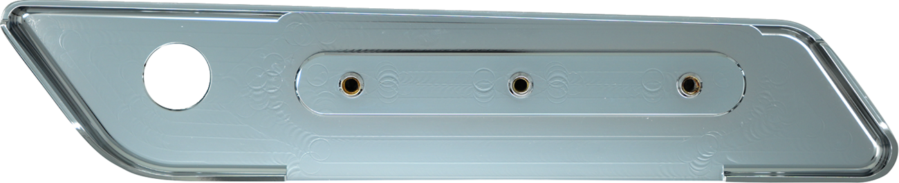 Kodlin Vektor Chrome Saddlebag Latch Covers for 2023-26 Harley Road Street Glide