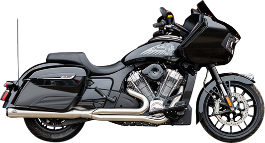 S&S Qualifier 2-1 Exhaust System fits 2020-2025 Indian Challenger Chieftain