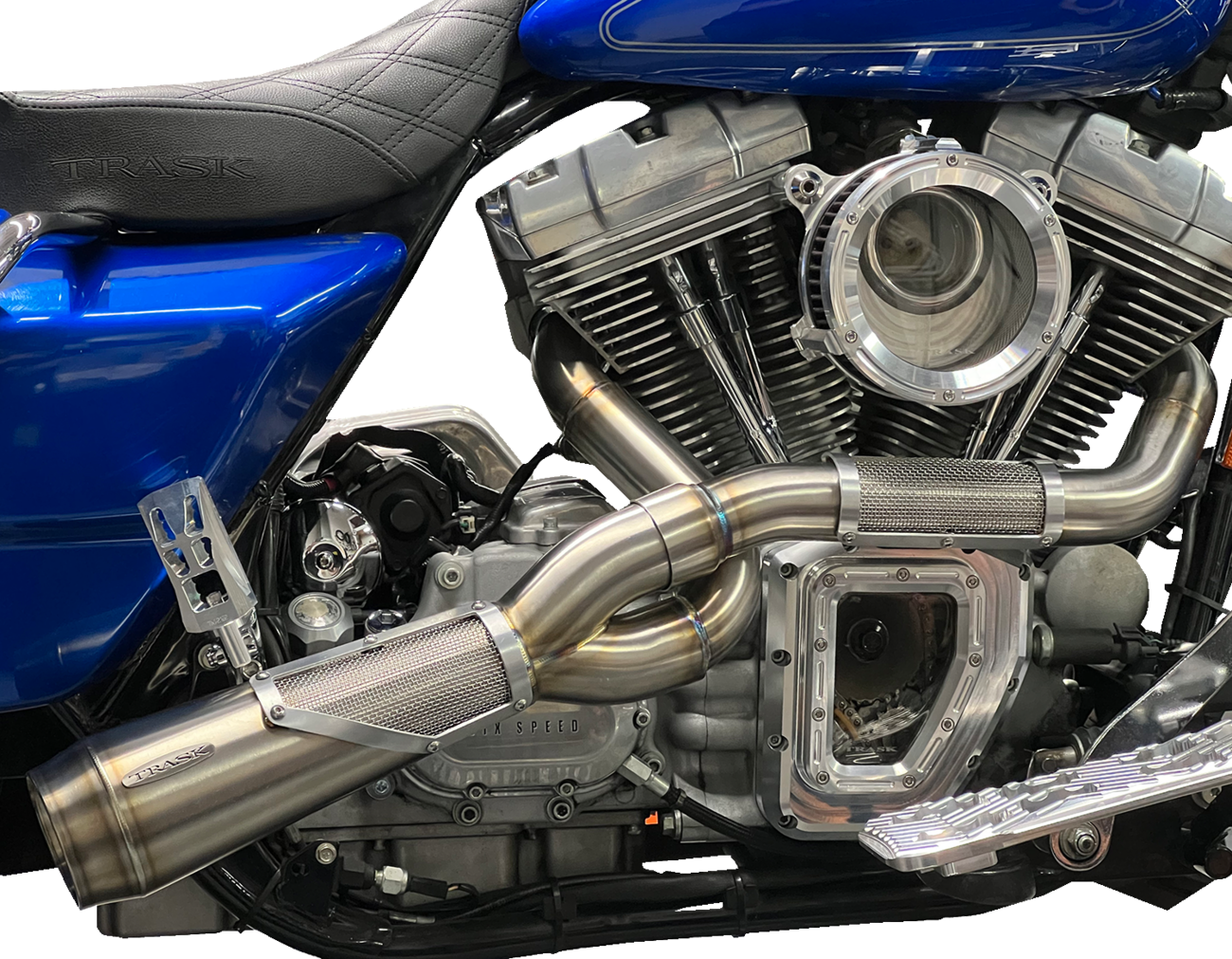 Trask Big Sexy 2:1 High Performance Exhaust  for 2007-16 Harley Davidson Touring