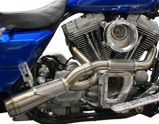 Trask Big Sexy 2:1 High Performance Exhaust  for 2007-16 Harley Davidson Touring