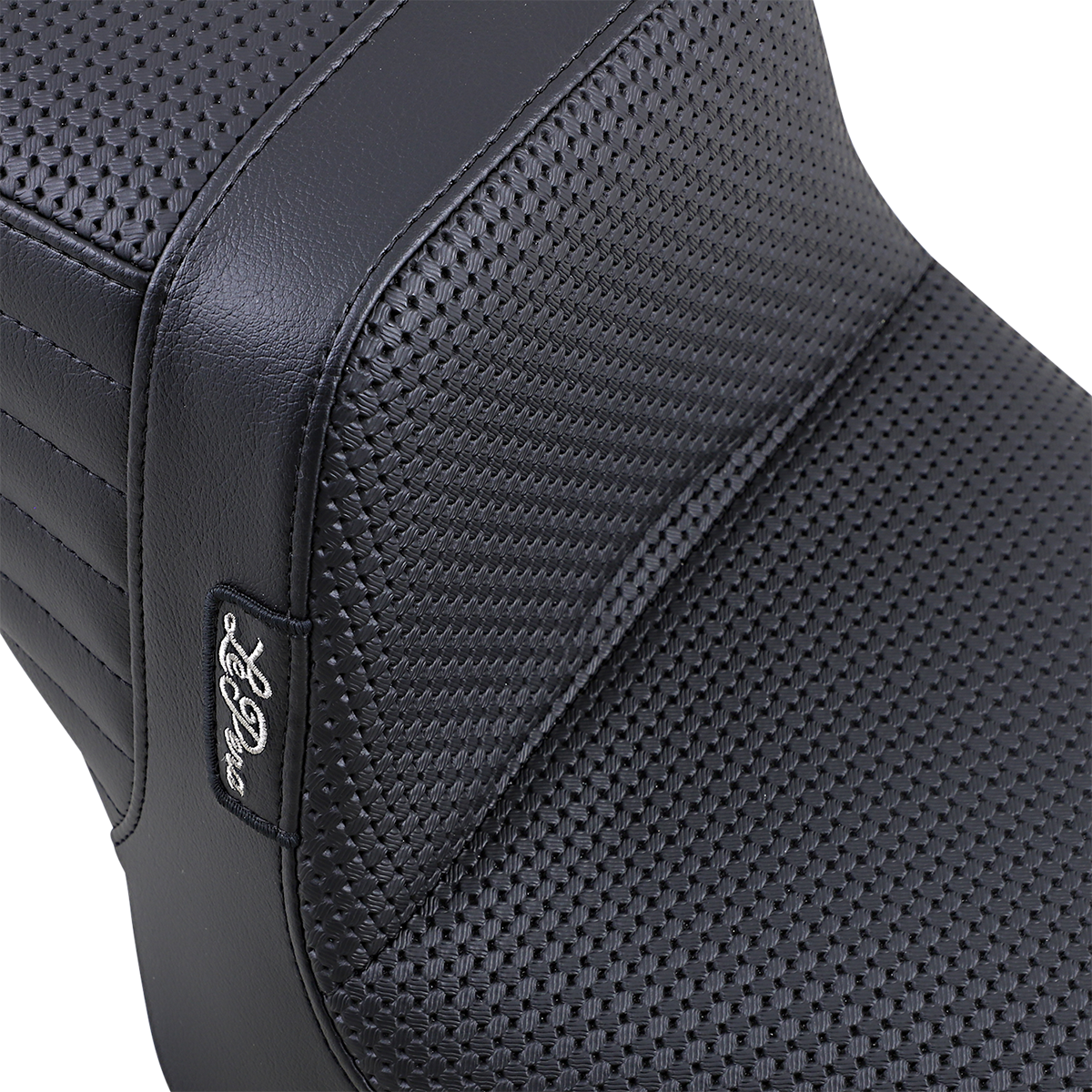 Le Pera Tailwhip Basketweave Stitch Seat for 2010-2022 Harley Sportster 883 1200