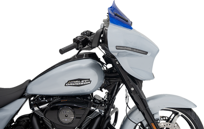 Klock Werks Kolor Flare 8" Blue Windshield fits 2023-2025 Harley Street Glide