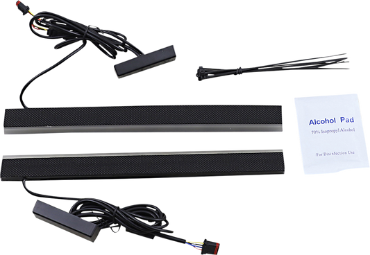 Custom Dynamics 10" Dual Color Rear LED Plasma Rods Accent Light Kit for Harley
