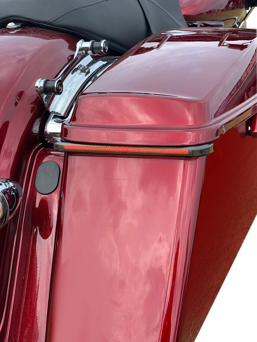 Custom Dynamics Smoke LED Saddlebag Light Kit for 2010-2013 Harley FLHX FLTRX
