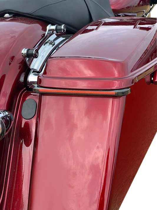 Custom Dynamics Smoke LED Saddlebag Light Kit for 2010-2013 Harley FLHX FLTRX
