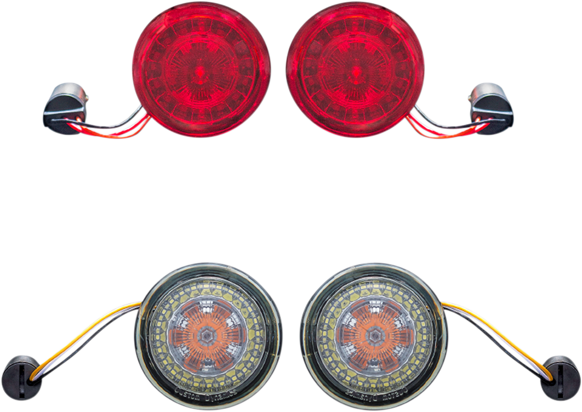Custom Dynamics ProBeam LED Turn Signal Conversion Kit fits 2011-2024 Harley