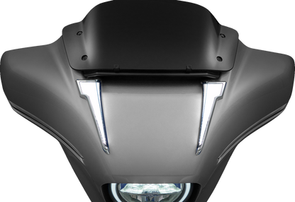 Ciro Quill LED Fairing Running Turn Signal Lights fits 23-25 Harley Street Glide
