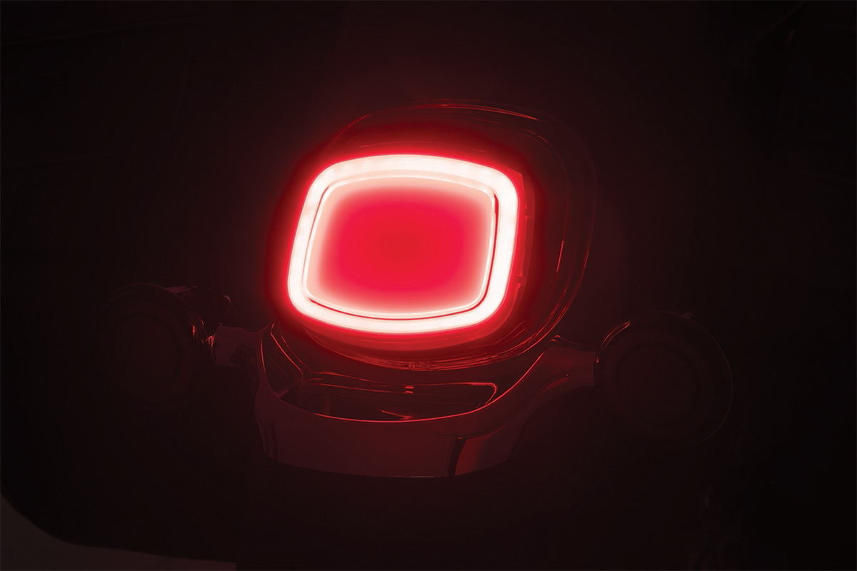 Kuryakyn 2912 Red Tracer LED Taillight 2005-2020 Harley Touring FLHX FLHR FLD