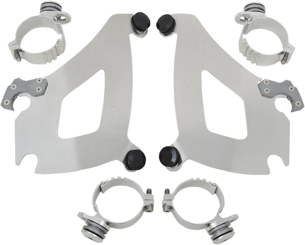 Memphis Shades Bullet Fairing & Polished Mount Kit for 2013-2017 Harley Breakout