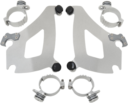 Memphis Shades Bullet Fairing & Polished Mount Kit for 2013-2017 Harley Breakout