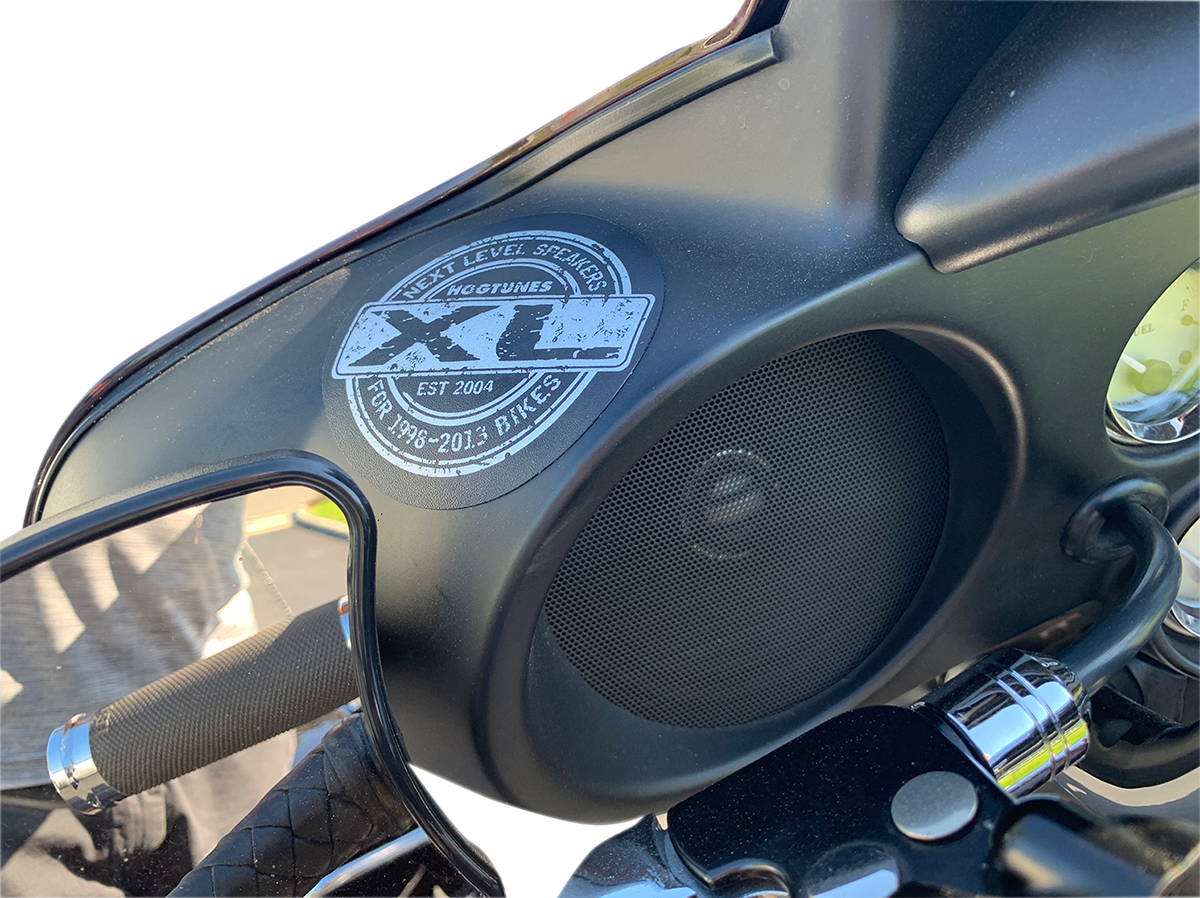 Hogtunes Xl Series 2 Ohm Front Fairing Speakers 1998-2013 Harley Touring Models