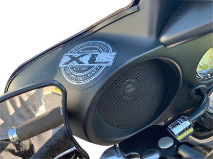 Hogtunes Xl Series 2 Ohm Front Fairing Speakers 1998-2013 Harley Touring Models