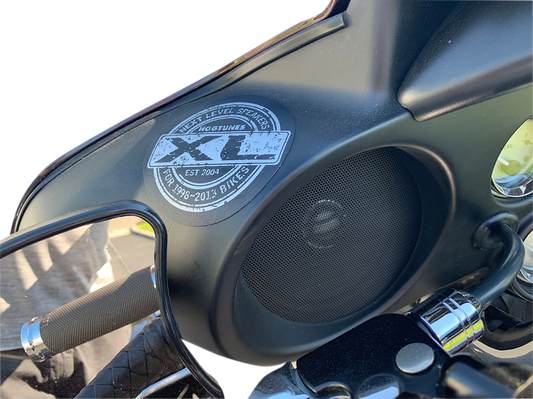Hogtunes Xl Series 2 Ohm Front Fairing Speakers 1998-2013 Harley Touring Models