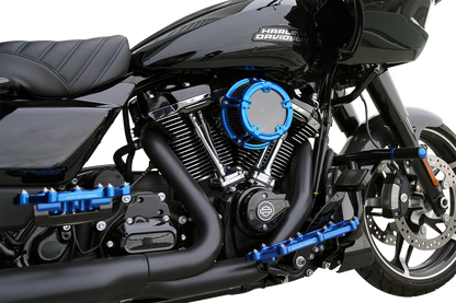 Arlen Ness Blue Method Clear Series Air Cleaner Filter for 2023-2025 Harley
