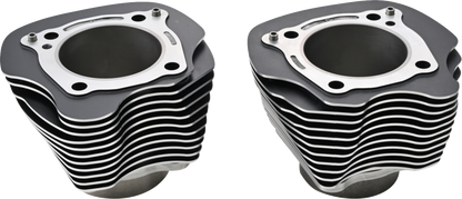 Drag Specialties Black 4.250" Replacement Cylinder Set for 2017-2026 Harley M8