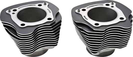 Drag Specialties Black 4.250" Replacement Cylinder Set for 2017-2026 Harley M8