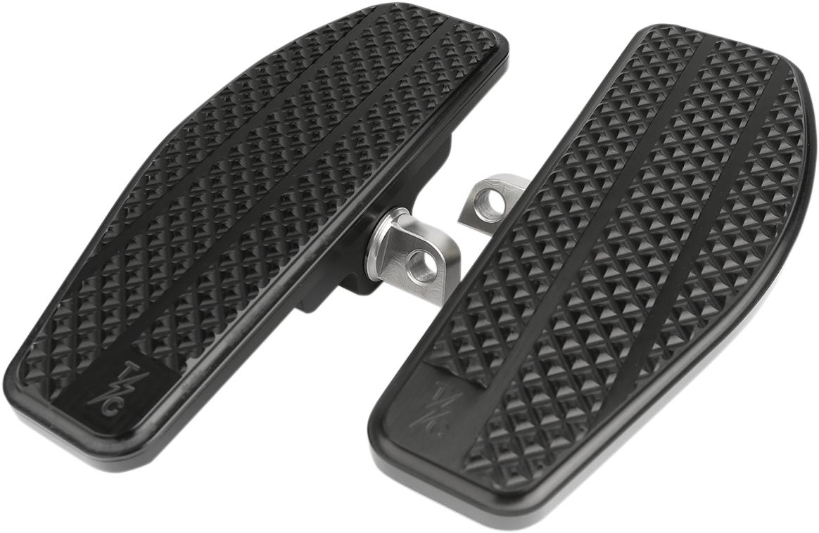 Thrashin Pair Aluminum Mini Driver Floorboards 1957-2019 Harley Softail Touring