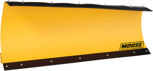 Moose 50" ATV UTV Side by Side Off Road Black Yellow County Snow Plow Blade