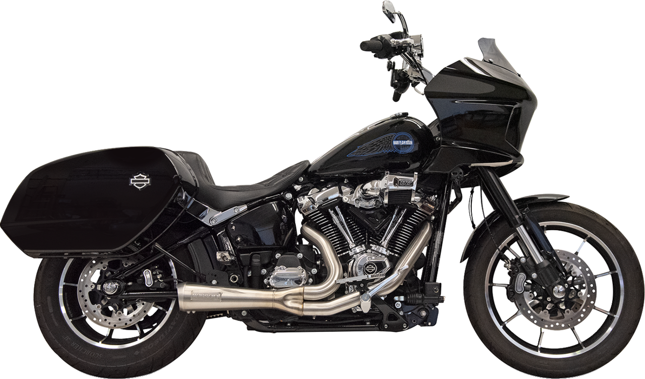 Bassani Ripper 2-1 Stainless Exhaust System for 22-26 Harley Softail FLHC FXLRST