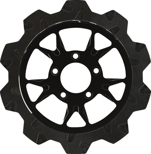 Lyndall Racing B-52 Black Rear Brake Rotor for 2014-2024 Harley Touring FLT FLH