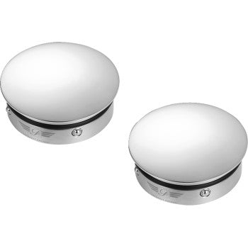 Figurati Designs Silver Swingarm Covers Inserts for 1980-2025 Harley Davidson