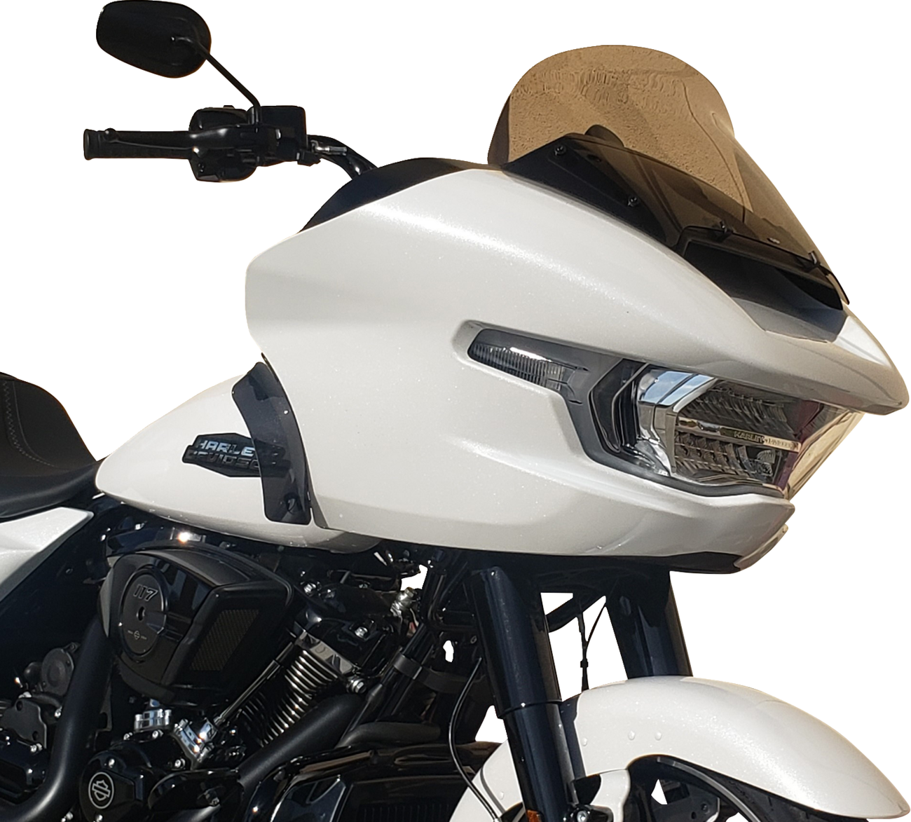 Wind Vest 11.5" Tint Fairing Windshield fits 2023-2025 Harley Road Glide FLTR