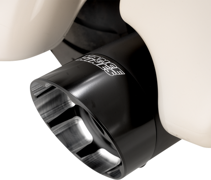 Vance & Hines Razorback 450 Black Slip On Mufflers for 2017-2025 Harley Touring