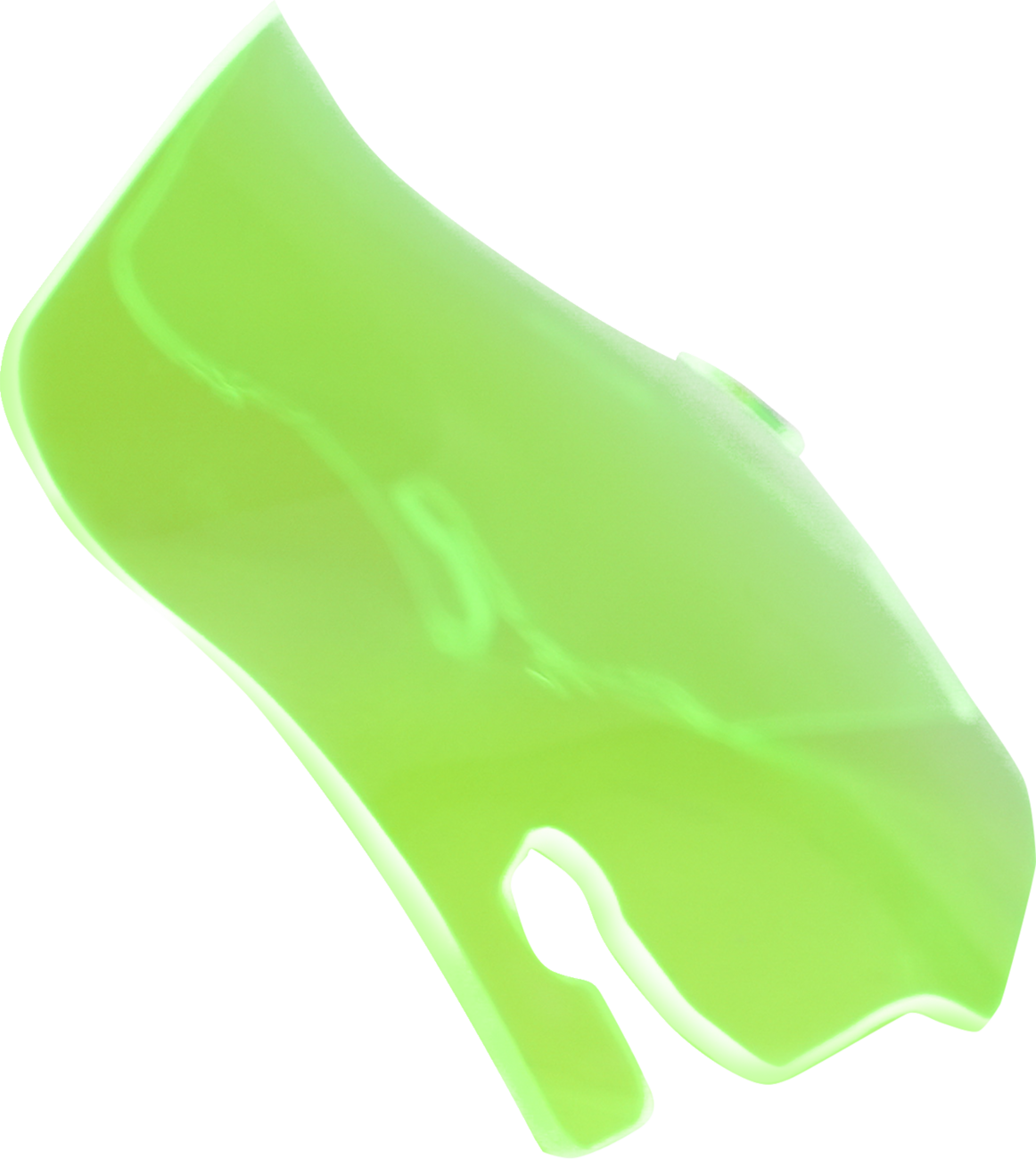 Klock Werks 3.5" Green Ice Flare Windshield fits 1996-13 Harley Touring Batwing