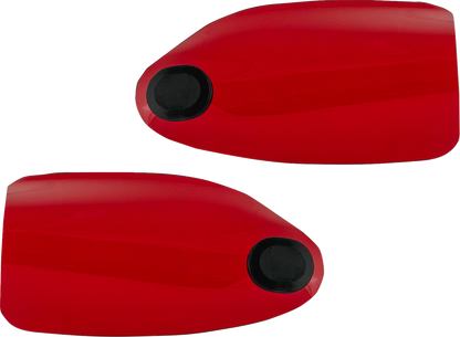 Klock Werks Red Kolor Flare Hand Guards for 2014-25 Indian Challenger Chieftain
