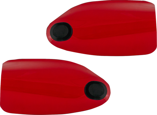 Klock Werks Red Kolor Flare Hand Guards for 2014-25 Indian Challenger Chieftain