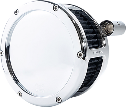 Feuling BA Series Solid Chrome Air Filter Kit for 2008-17 Harley Touring Softail