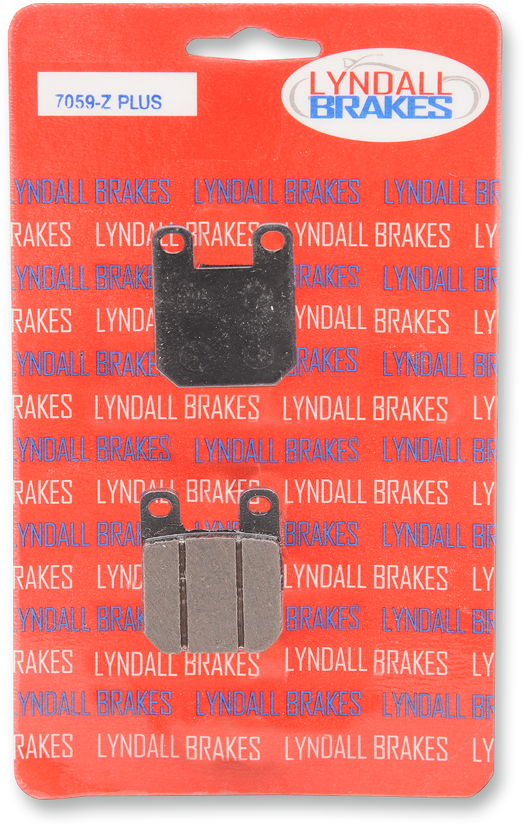 Lyndall Racing Z-Plus Front Brake Pads for PM, Jaybrake, GMA Calipers