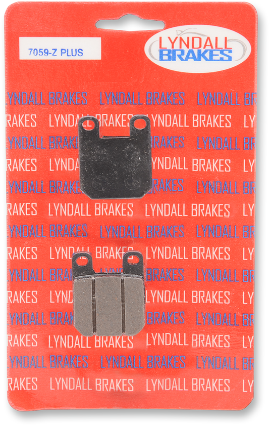 Lyndall Racing Z-Plus Front Brake Pads for PM, Jaybrake, GMA Calipers