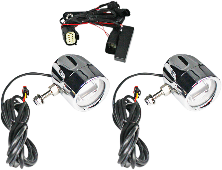Custom Dynamics ProBEAM LED Fog Light Kit fpr 2010-2013 Harley Street Road Glide