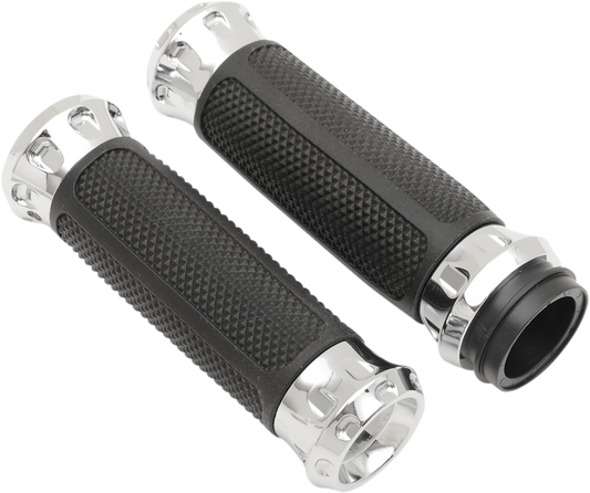 Performance Machine TBW 1" Hand Grips for 2008-2024 Harley Touring Softail