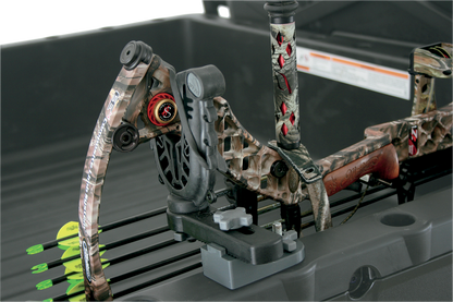 Moose Black FlexGrip UTV ATV Side by Side Single Gun & Bow Rack for Polaris