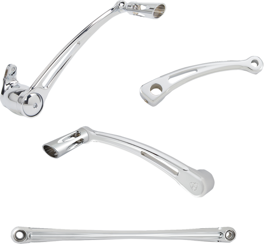 Arlen Ness Deep Cut Foot Control Kit for 2000-2024 Harley Touring FLHR FLHT FLTR
