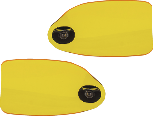 Klock Werks Yellow Kolor Flare Hand Guards for 14-25 Indian Challenger Chieftain