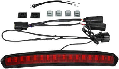 Custom Dynamics Black High Mount Tour Pak LED Light 2014-2024 Harley Touring